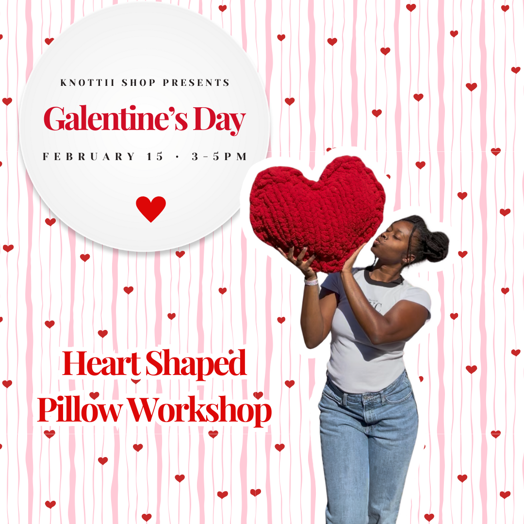 GALENTINES: Heart Pillows February 15th
