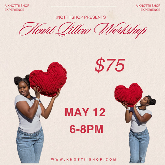 Heart Pillows May 12th