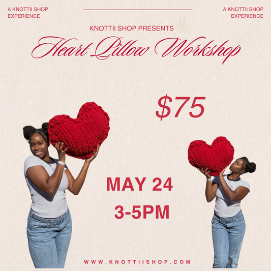 Heart Pillows May 24th